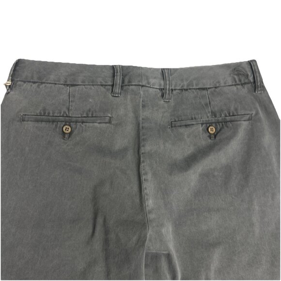 Tommy Bahama Boracay Flat Front Chino Casual Pants Mens 36 x 34 Fog Grey - Picture 6 of 11